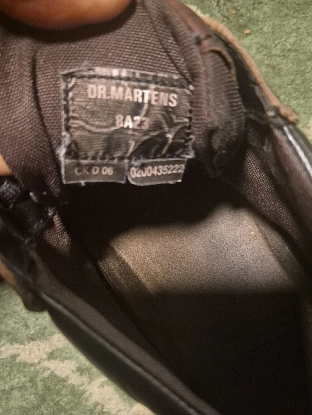 Dr. Martens sturdy leather